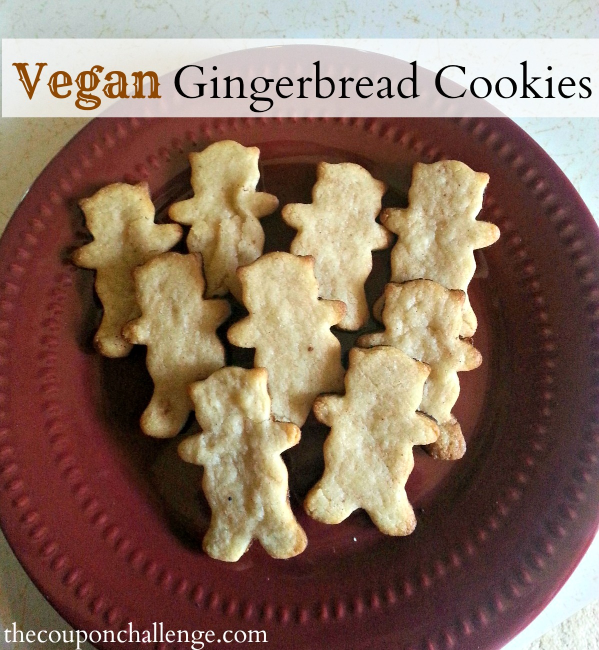 Vegan Gingerbread Cookies