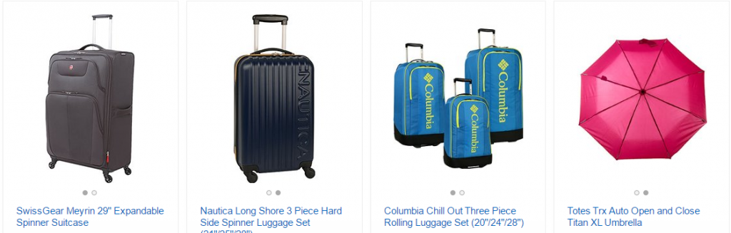 name brand luggage sets