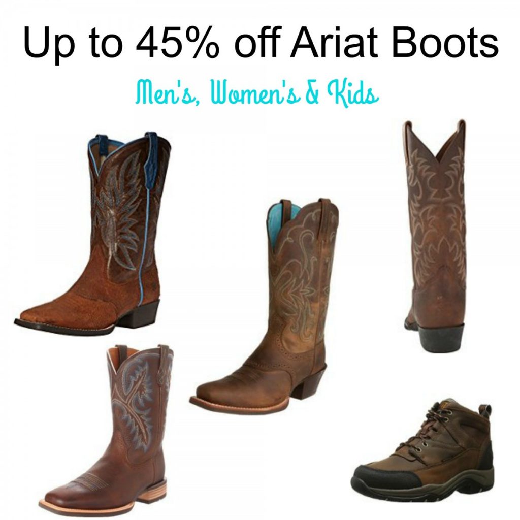 coupons for ariat boots