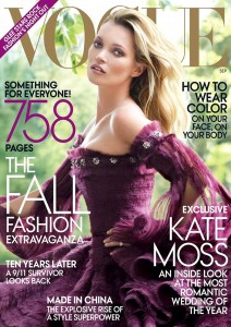 Kate Moss US Vogue Cover