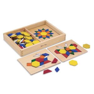 Melissa & Doug Pattern Blocks and Boards