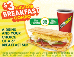 subway march special