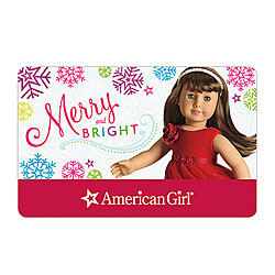 american girl doll gift certificate