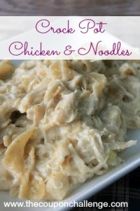 Crock Pot Chicken and Noodles