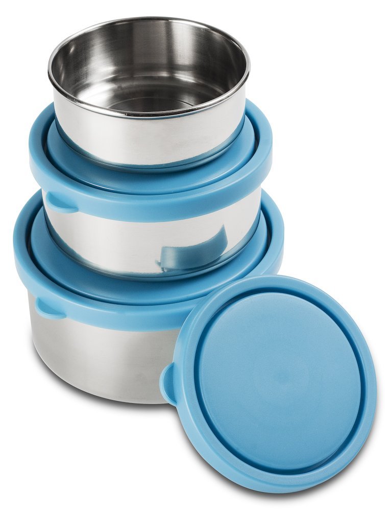 Amazon: Leak Proof Stainless Steel 3-Container Lunch box 42% Off - The ...