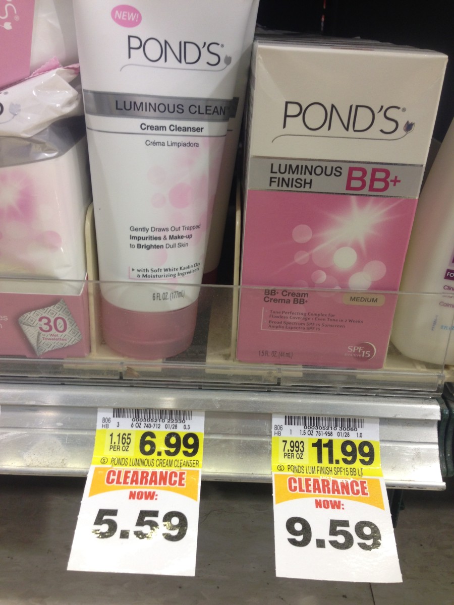 Pond's Luminous Finish BB+ Creme Only $6.59 at Harris Teeter - The