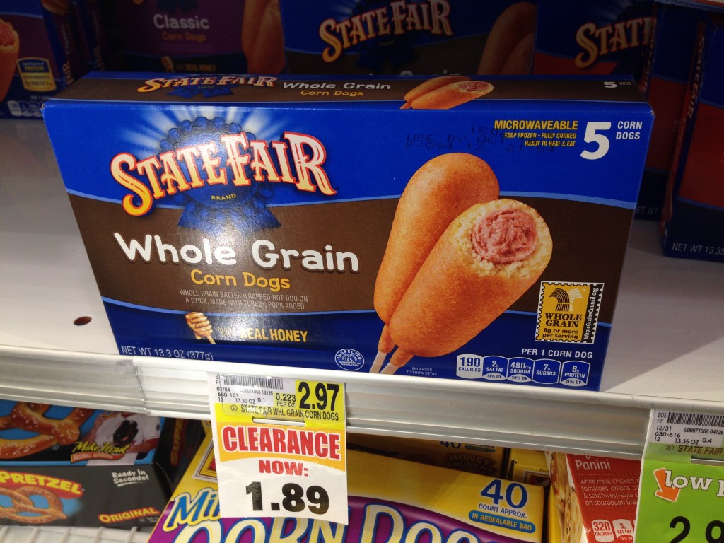State Fair Whole Grain Corn Dogs Only 79¢ at Harris Teeter - The Coupon