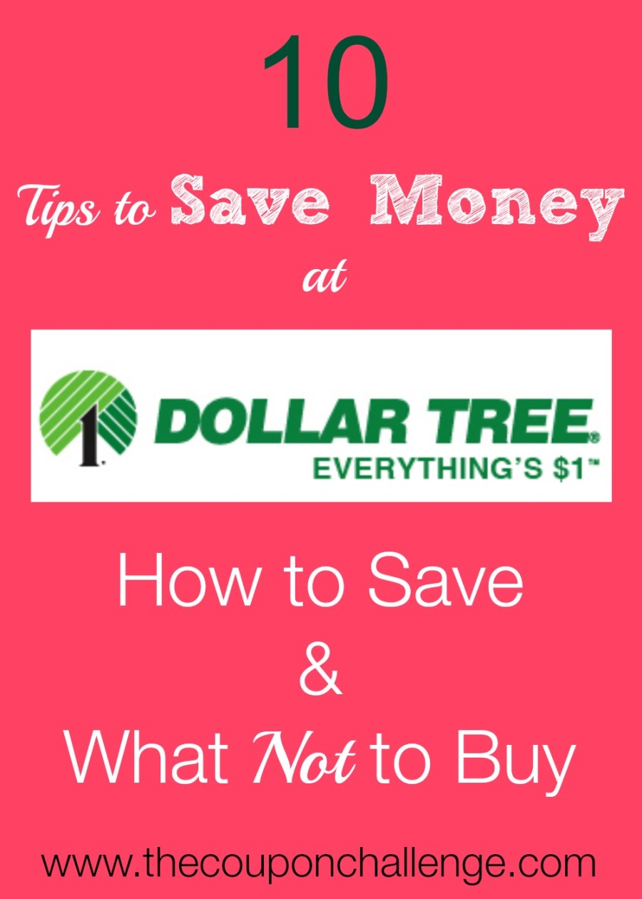 How To Save Money At Dollar Tree