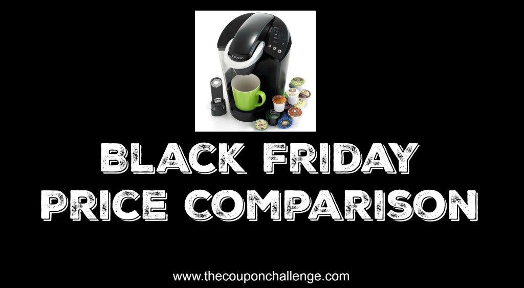 Keurig Black Friday Price Comparison