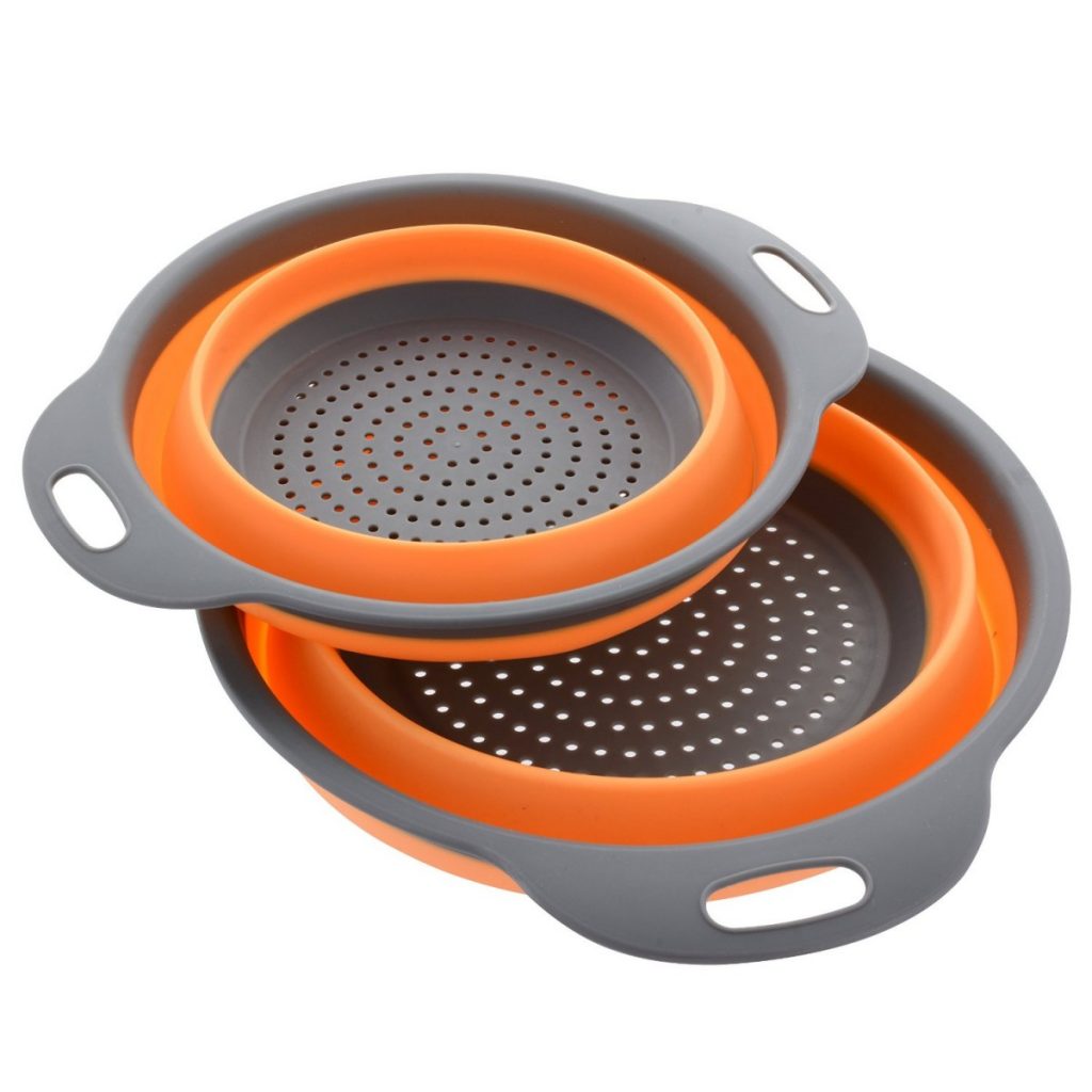 Kitchen Maestro Collapsible Silicone Colander