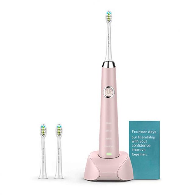 Amazon: HANASCO Sonic USB Rechargeable Electric Toothbrush $19.98 Shipped After Coupon Code 