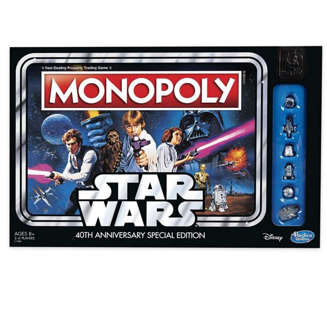 monopoly star wars 40th anniversary edition