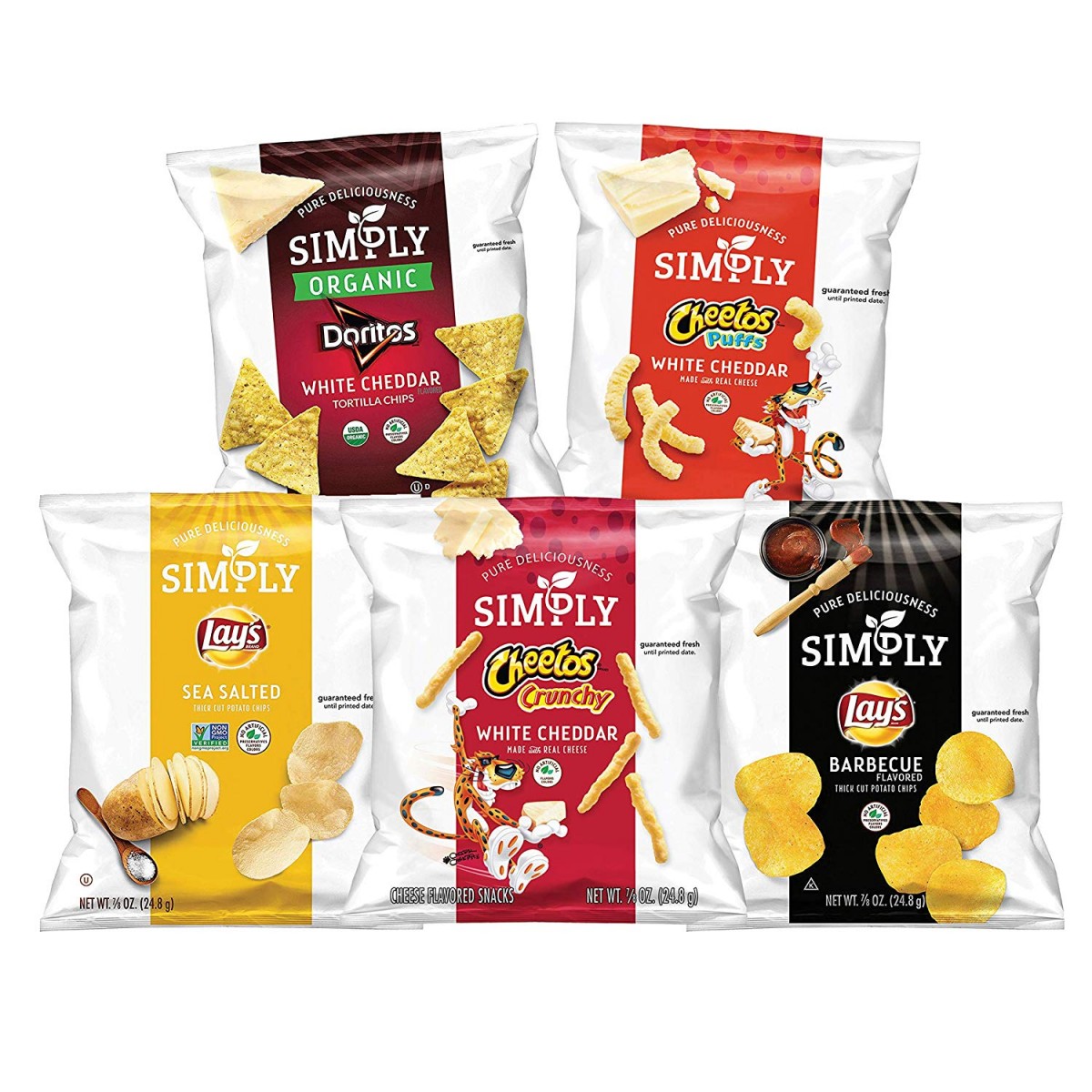 Cheetos® Simply White Cheddar Puffs Chips, 8 oz - Kroger